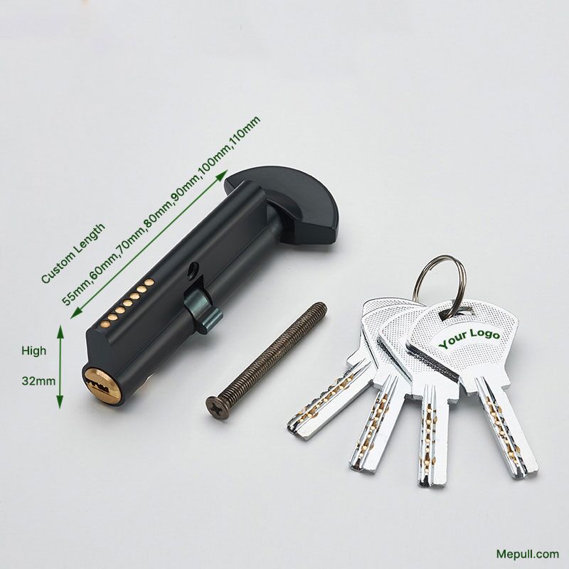 Euro Lock Cylinder Profile Black Colors 5502 1 Euro Lock Cylinder Profile Black Colors 5502