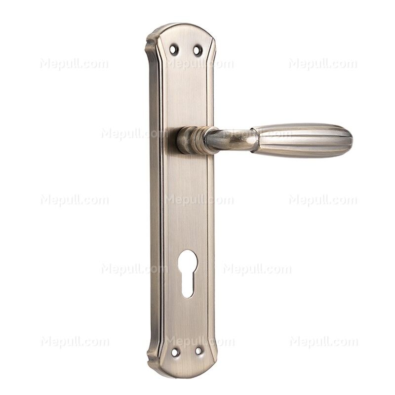 Jusheng Matt Black Square Door Handles With Key Lock 851125-918 1 Jusheng Matt Black Square Door Handles With Key Lock 851125-918