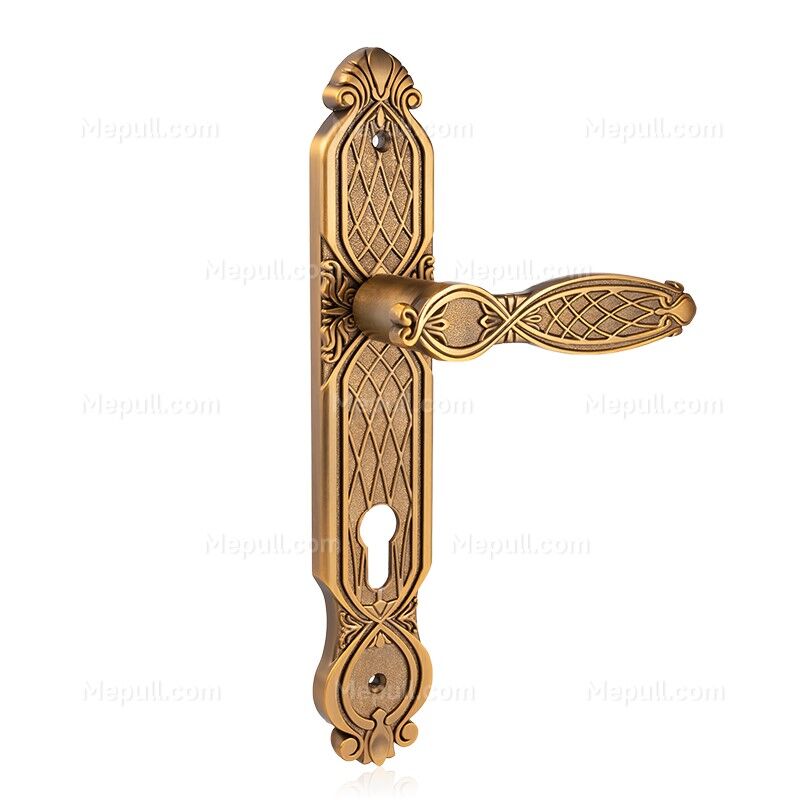 Jusheng Long Box Line Door Handles With Backplate 85103-9103 1 Jusheng Long Box Line Door Handles With Backplate 85103-9103