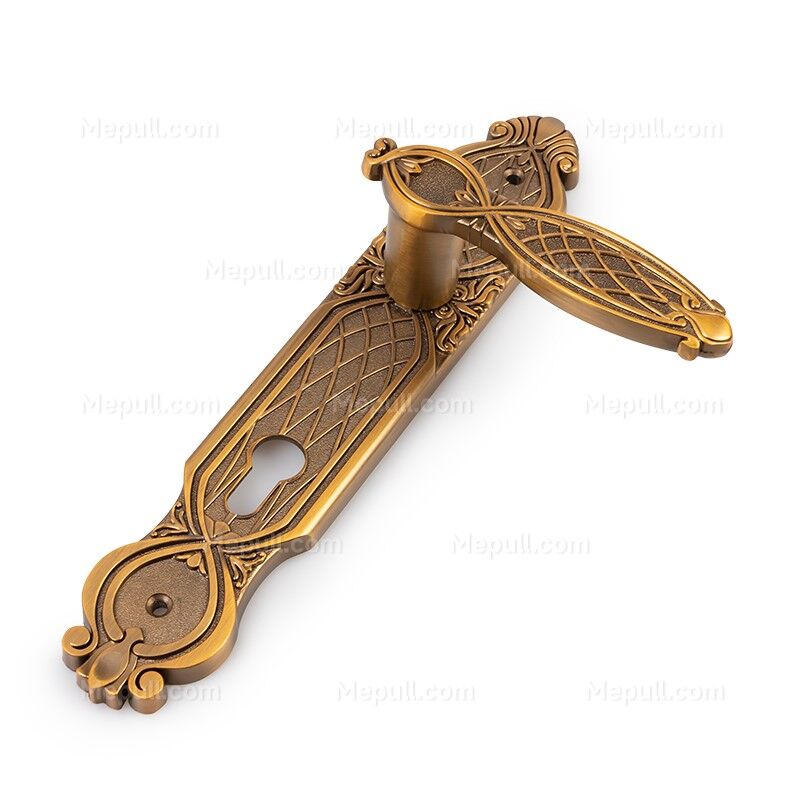 Jusheng Long Box Line Door Handles With Backplate 85103-9103 4 Jusheng Long Box Line Door Handles With Backplate 85103-9103 — изображение 4