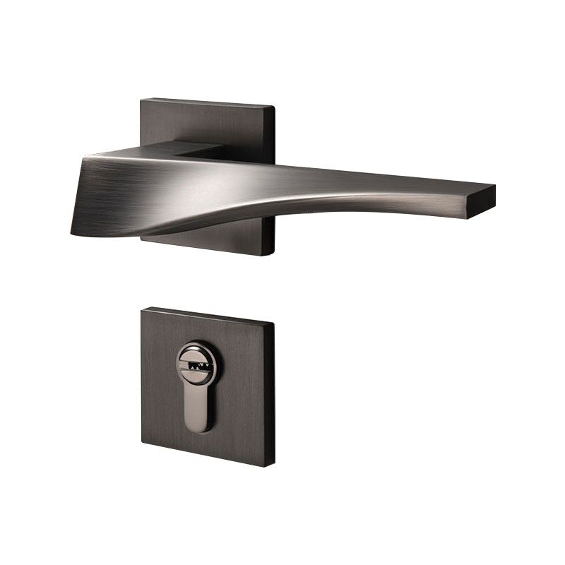 Office Luxury Silver Satin Black Nickel Door Handles Z104133 1 satin black nickel door handles