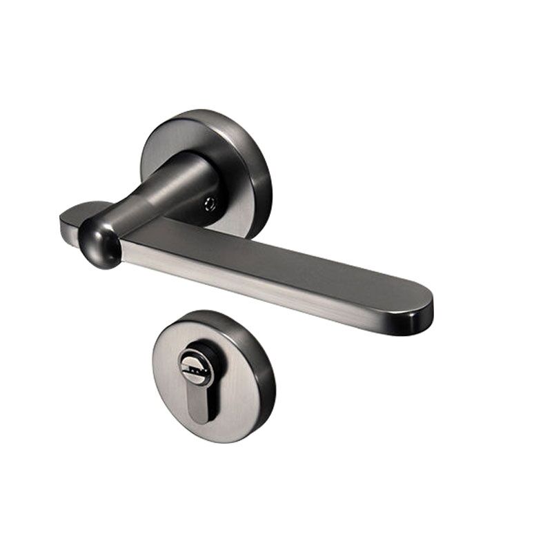Matte Silver Internal Zinc Alloy Door Handles Z104911 1 zinc alloy door handles