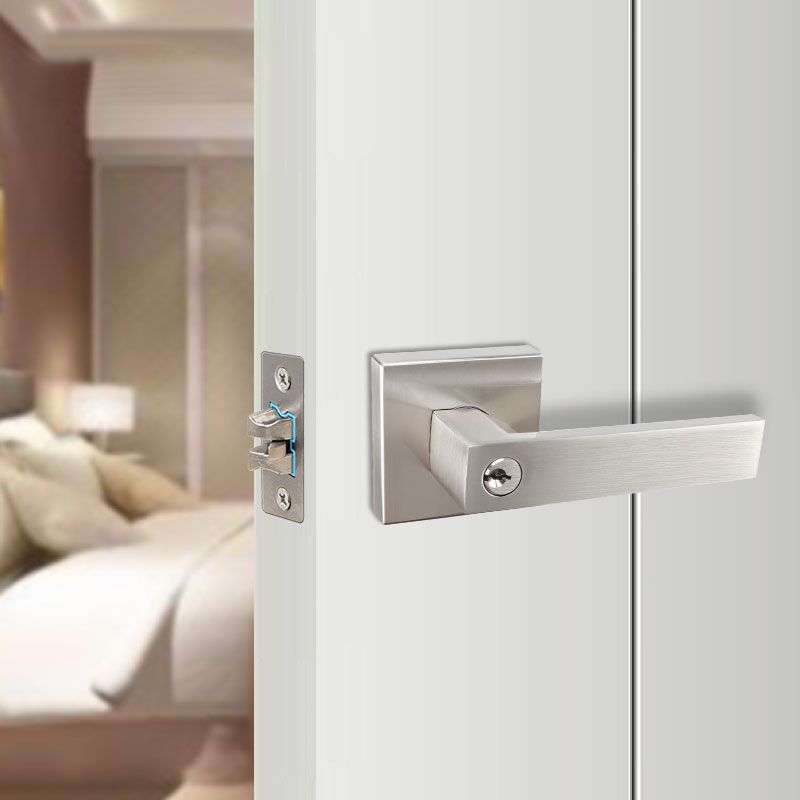 Front Door Heavy Duty Lever Door Lock Handle Supplier L6013 1 Lever Door Lock Handle