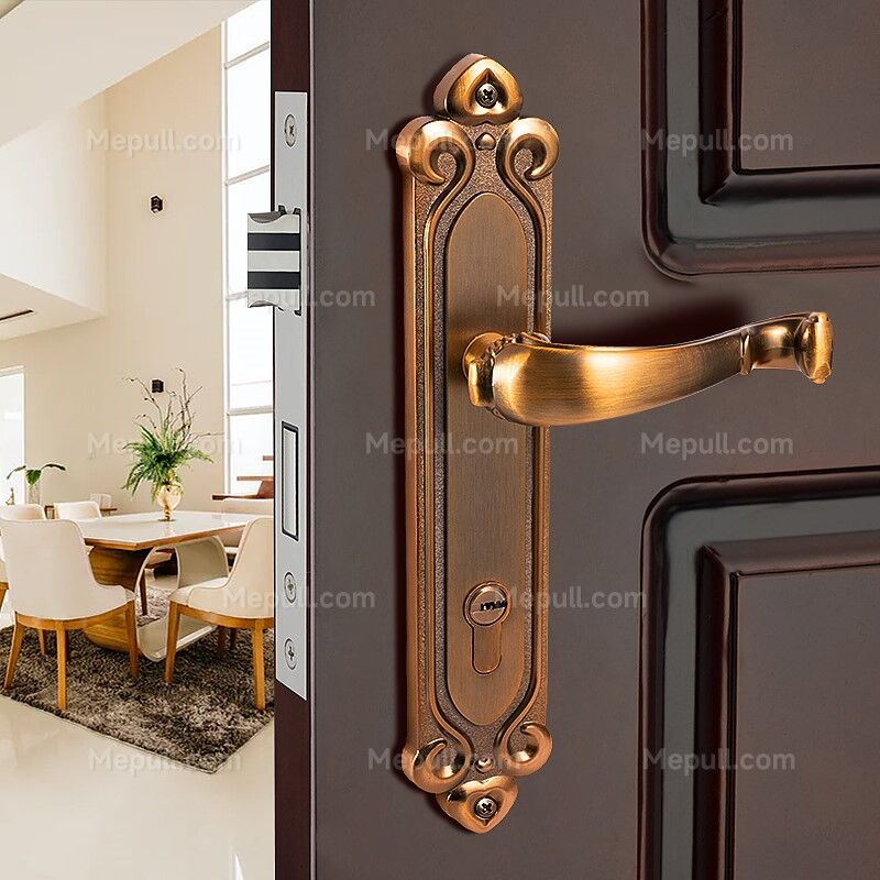 Jusheng Vintage Viking Warrior Emblem Aluminum Door Handles 85106-9138 2 Jusheng Vintage Viking Warrior Emblem Aluminum Door Handles 85106-9138 - Image 2